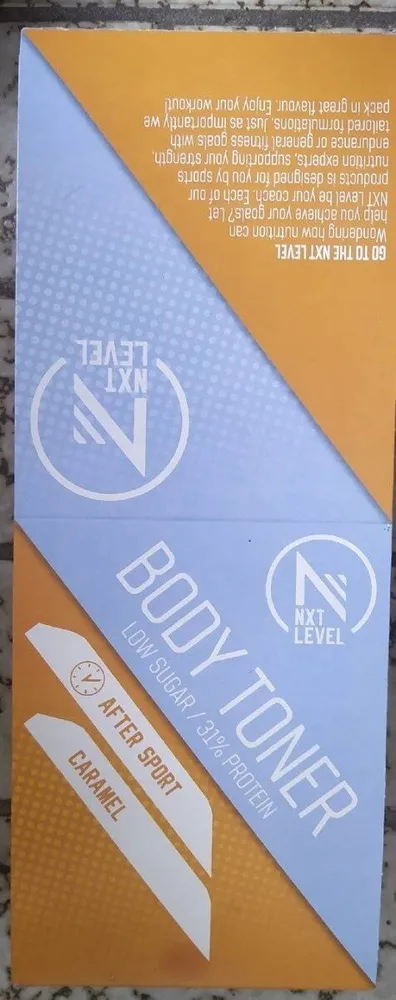 Body toner after sport caramel