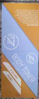 Body toner after sport caramel