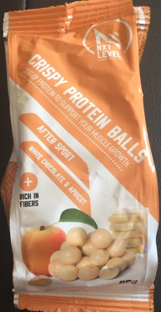 Crispy protein balls