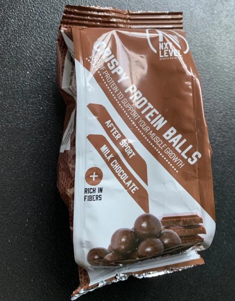 Crispy protein balls