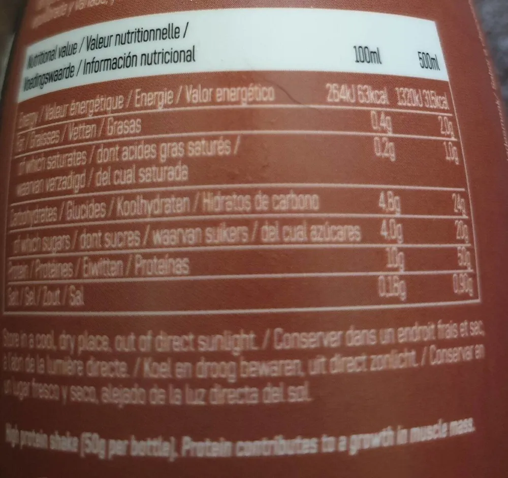 50g proteine shake