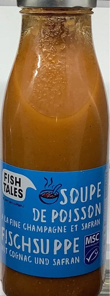 Soupe de poisson, cognac et safran