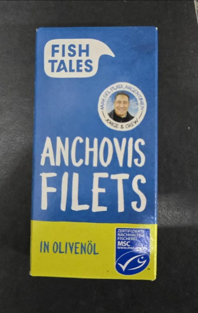 Anchovis Files Fisch in Olivenöl