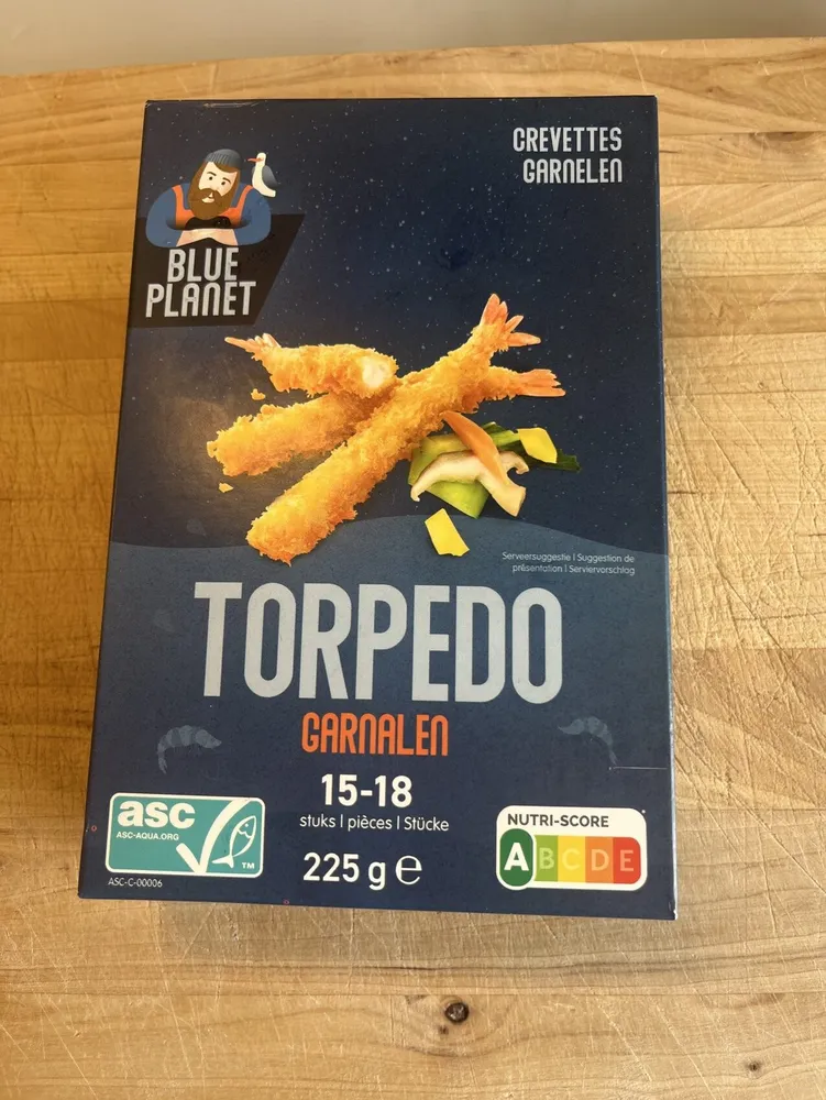 Torpedo Garnalen