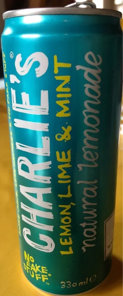 Charlie's Natural Lemonade Lemon,Lime & Mint