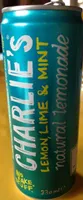 Charlie's Natural Lemonade Lemon,Lime & Mint