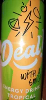 Deal with a smile energy drink tropical