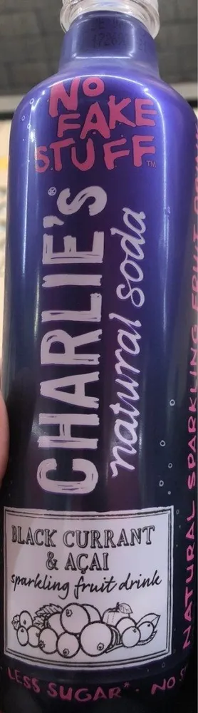 Charlie's natural soda