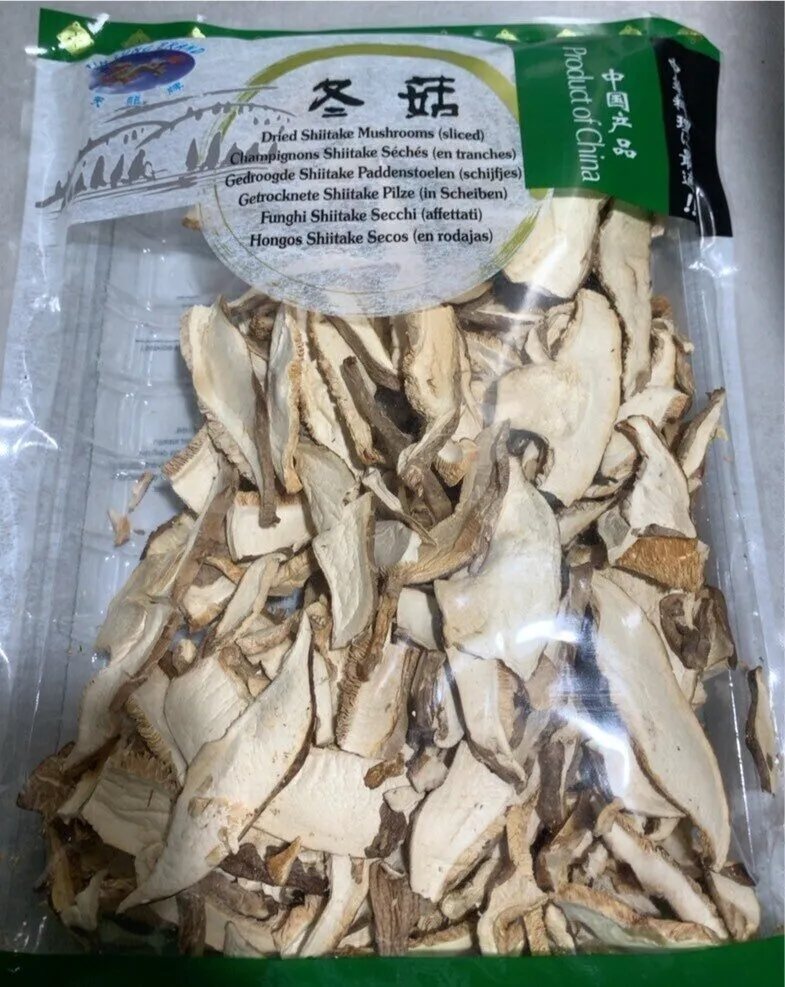 Champignons shiitake séchés (en tranches)
