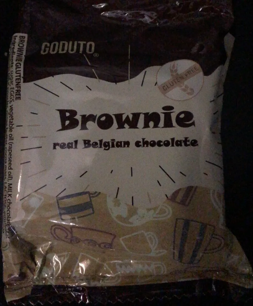 Brownie real Belgian Chocolate