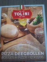 Pizza deegbollen