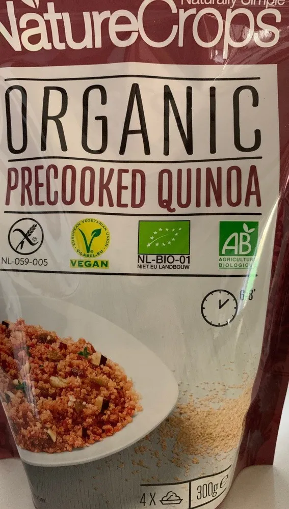Organic precooked quinoa
