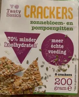 HIGH PROTEIN LOW CARB CRACKERS