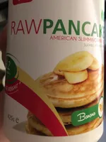 Raw pancake banana