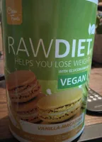 RawDiet vegan macaron vanille