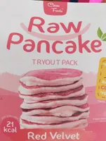 Raw pancake Red Velvet