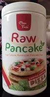 Raw pancake pizza