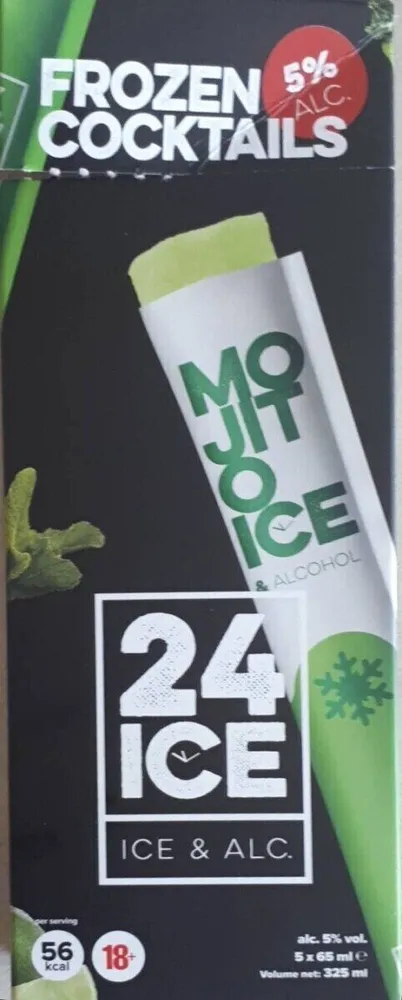 Frozen cocktail mojito