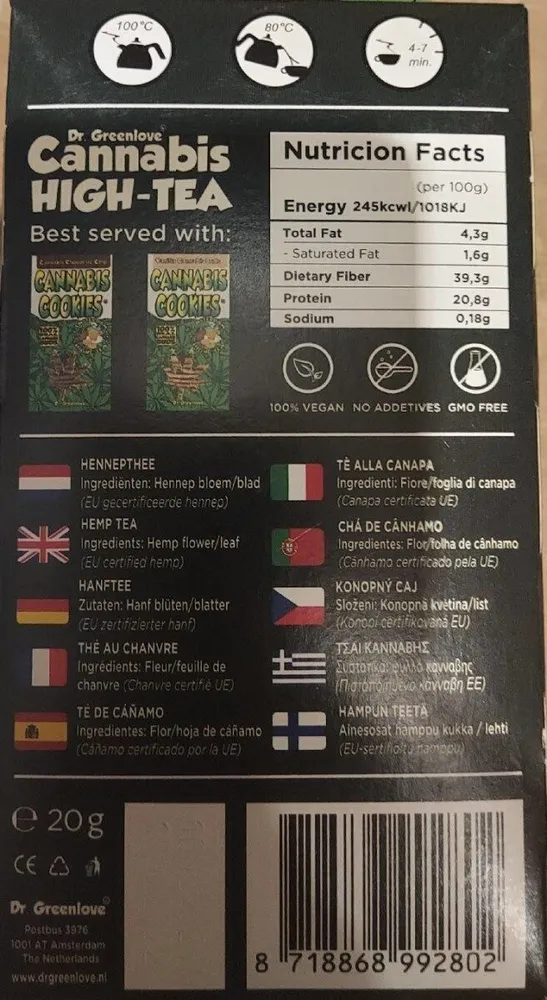 Cannabis high-tea