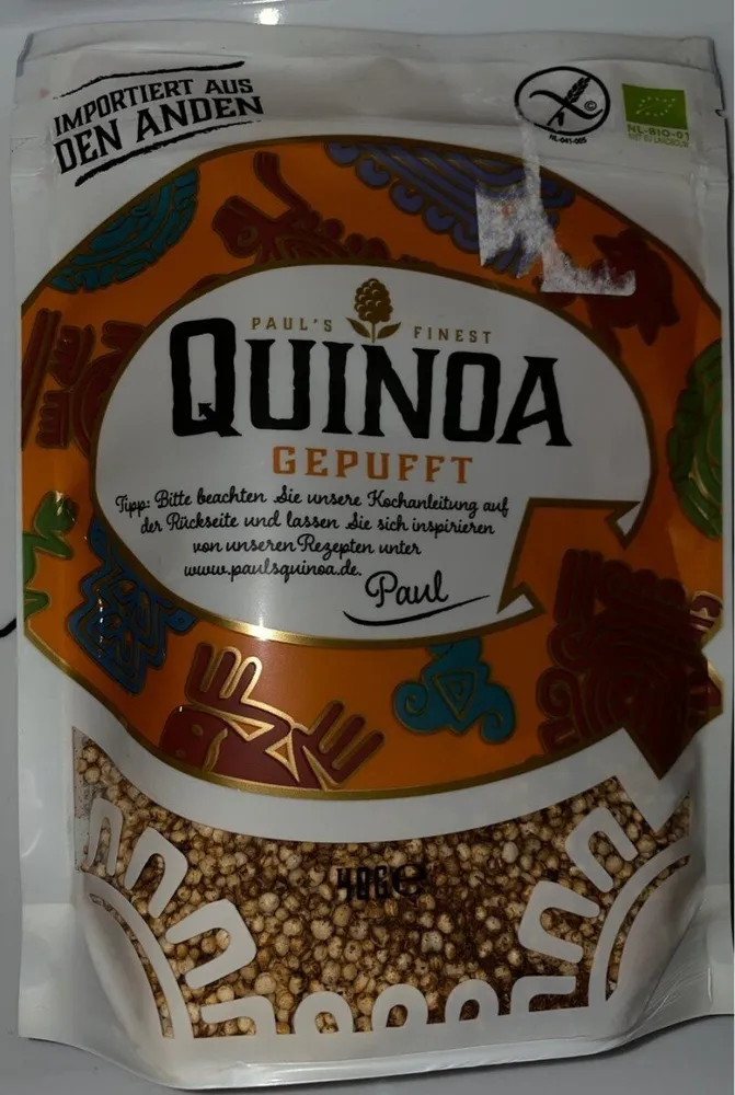 Quinoa gepufft
