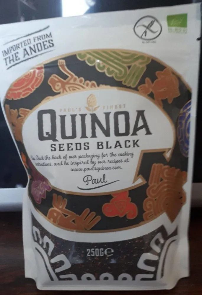 Quinoa grains noirs
