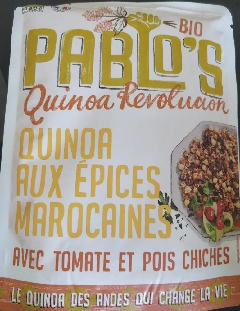 Pablo's quinoa révolution aux épices marocaines