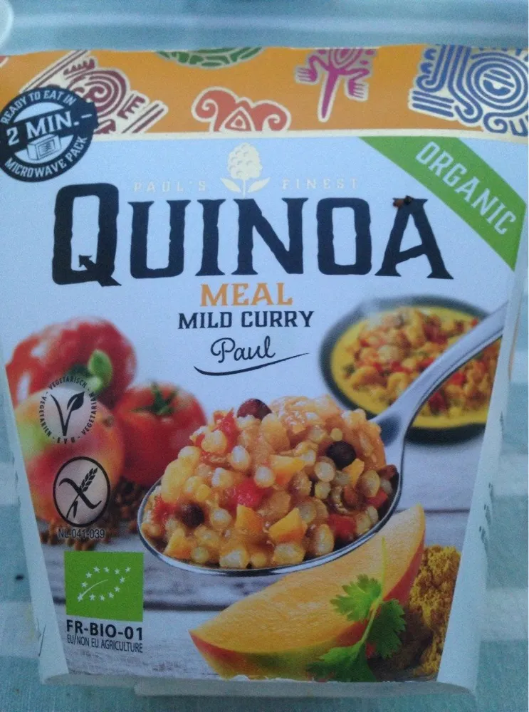 Meal mild curry