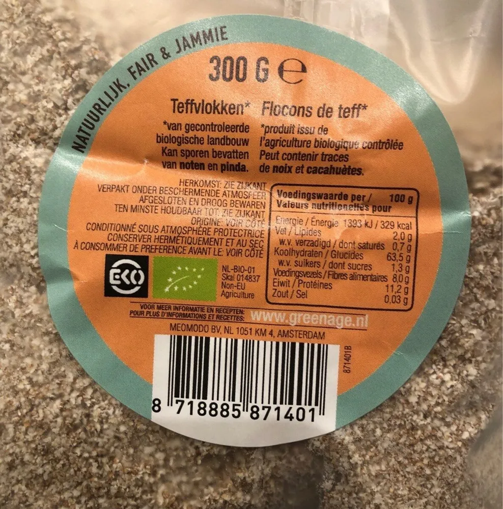 Flocons de Teff