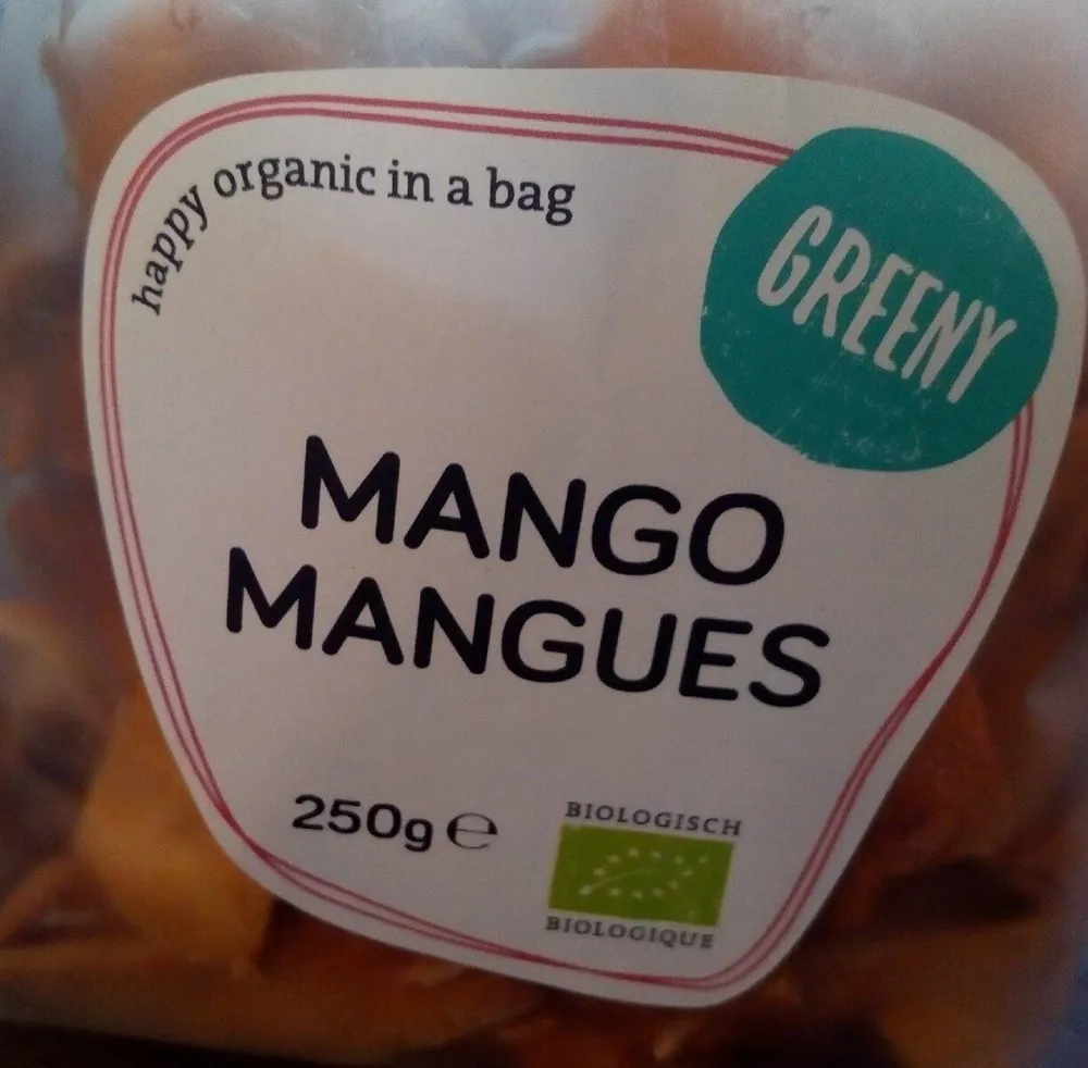 Morceaux de mangues séchées