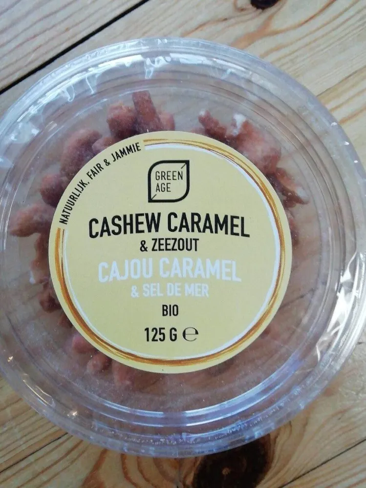 Cajou caramel & sel de mer bio