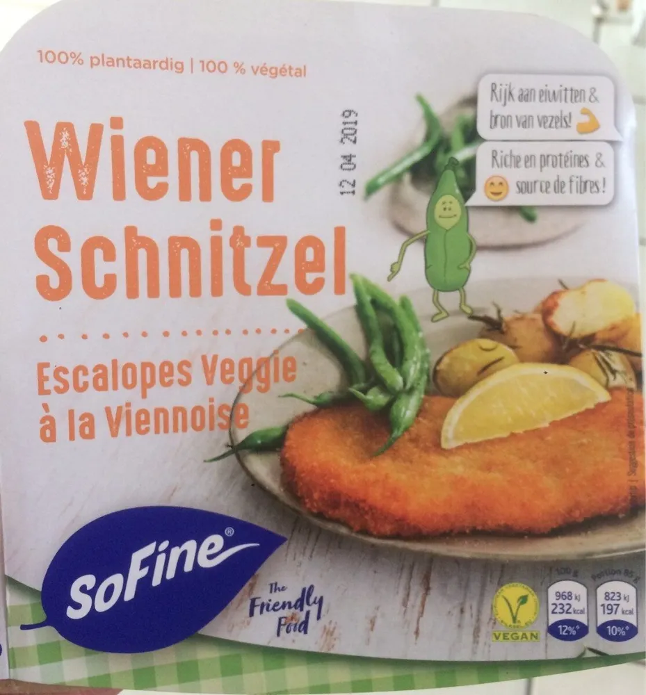 Escalopes veggie à la viennoise
