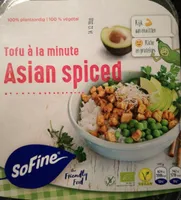 Tofu à la minute Asian Spiced