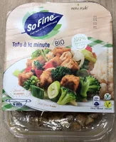 Tofu à la minute