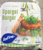 Spargel Burger