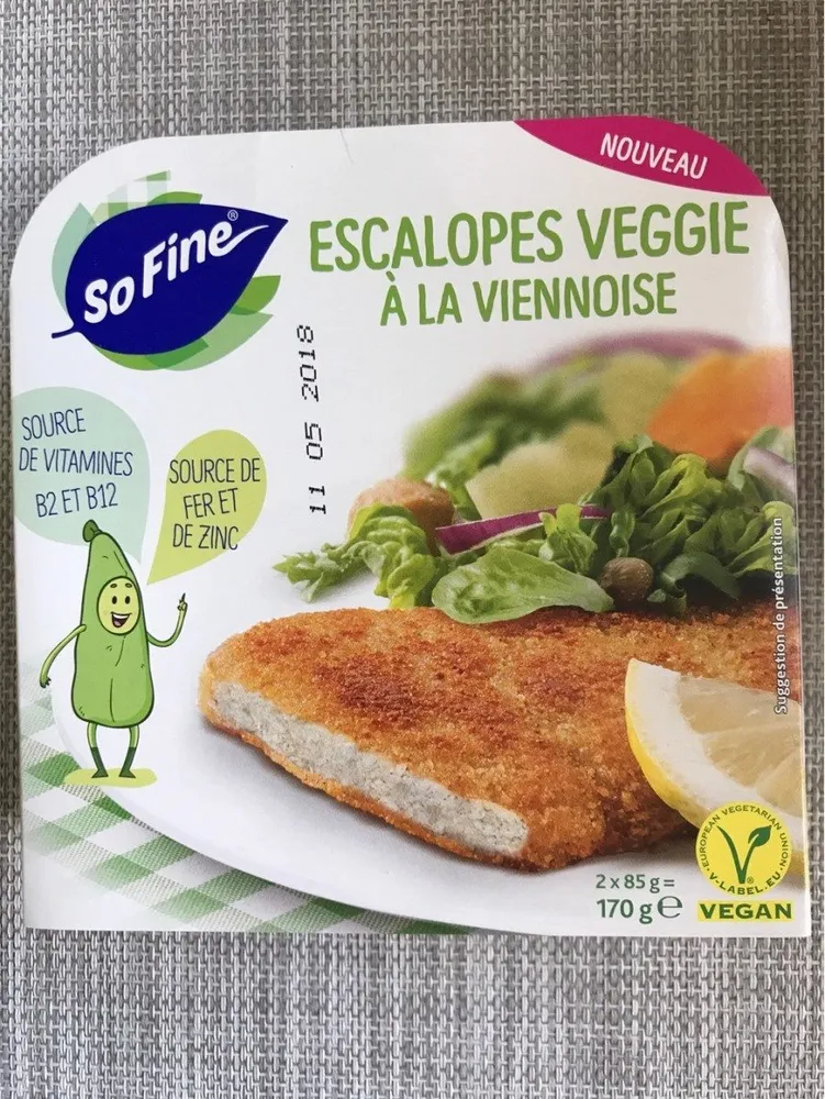 Escalopes Veggie à la viennoise