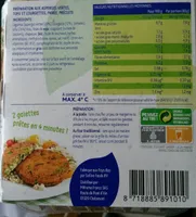 Galettes aux asperges et courgettes