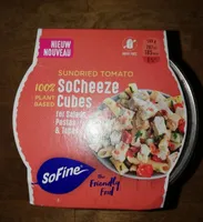 Socheeze cubes tomato