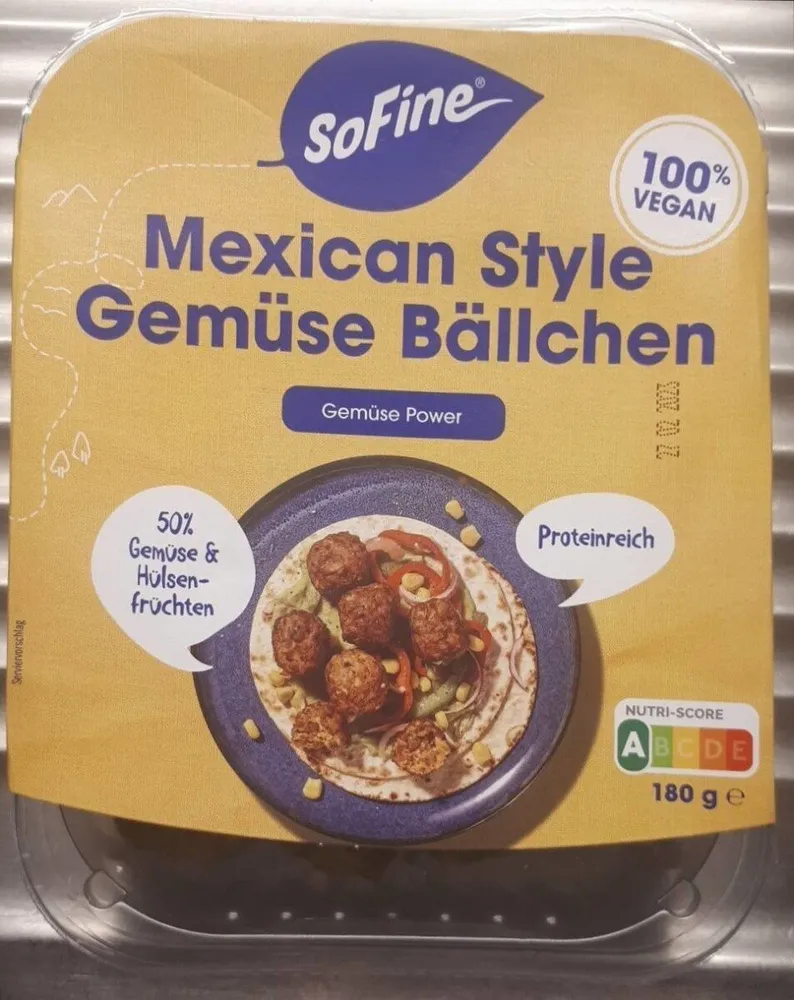 Mexican Style Gemüse Bällchen