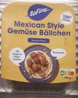 Mexican Style Gemüse Bällchen