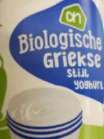 Biologische Griekse stijl yoghurt