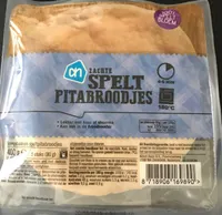 Zachte spelt pitabroodjes