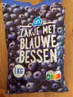 Zakje met blauwe bessen
