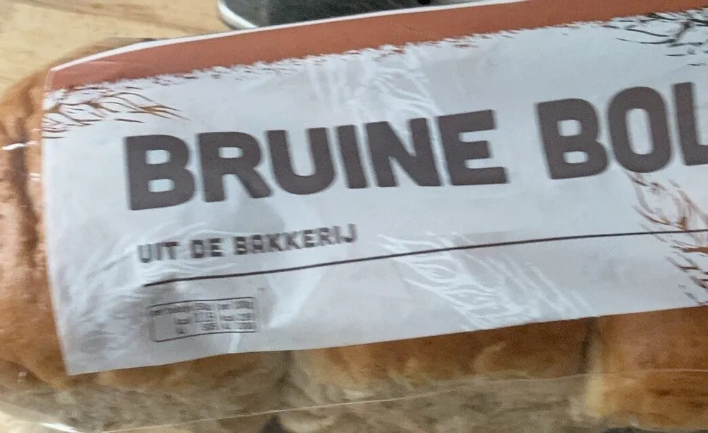Zachte bruine tarwebollen