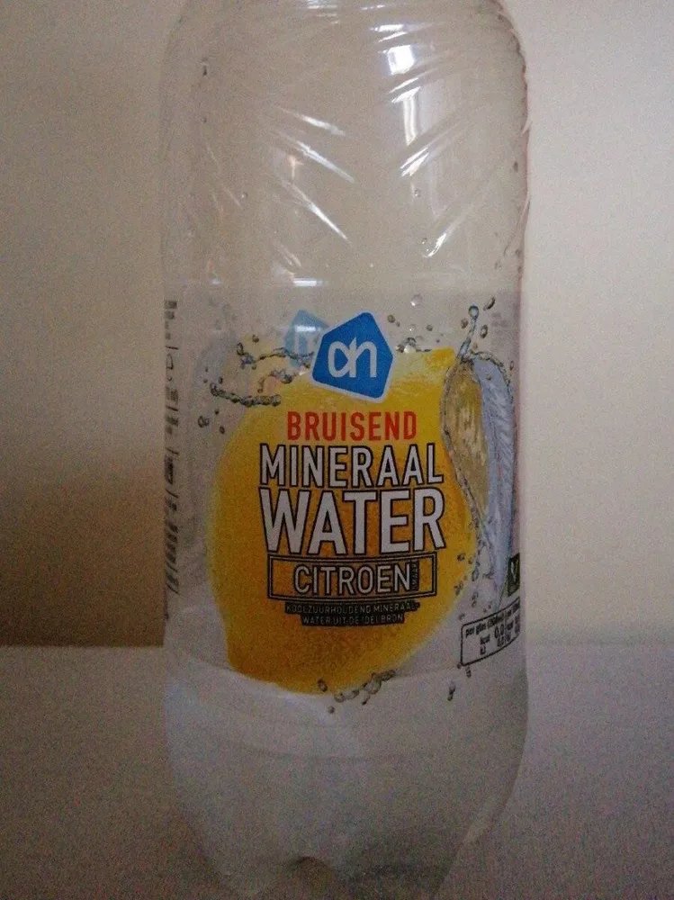 AH bruisend mineraal water citroen smaak