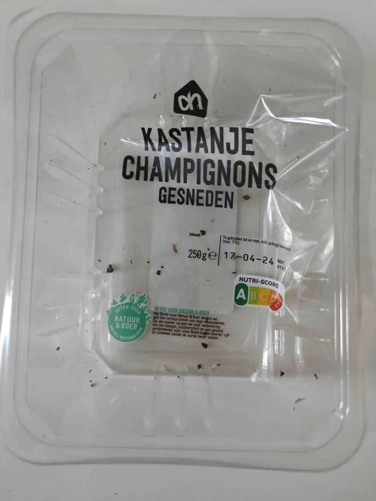 Kastanje Champignons Gesneden