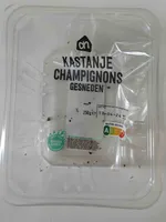 Kastanje Champignons Gesneden