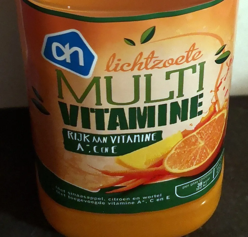 Lichtzoete multivitamine