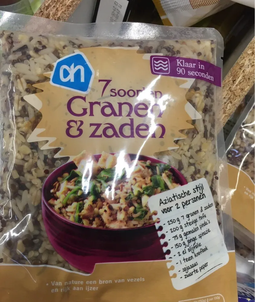 7 soorten granen en zaden