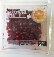 Zongerijpte Granaatappelpitjes