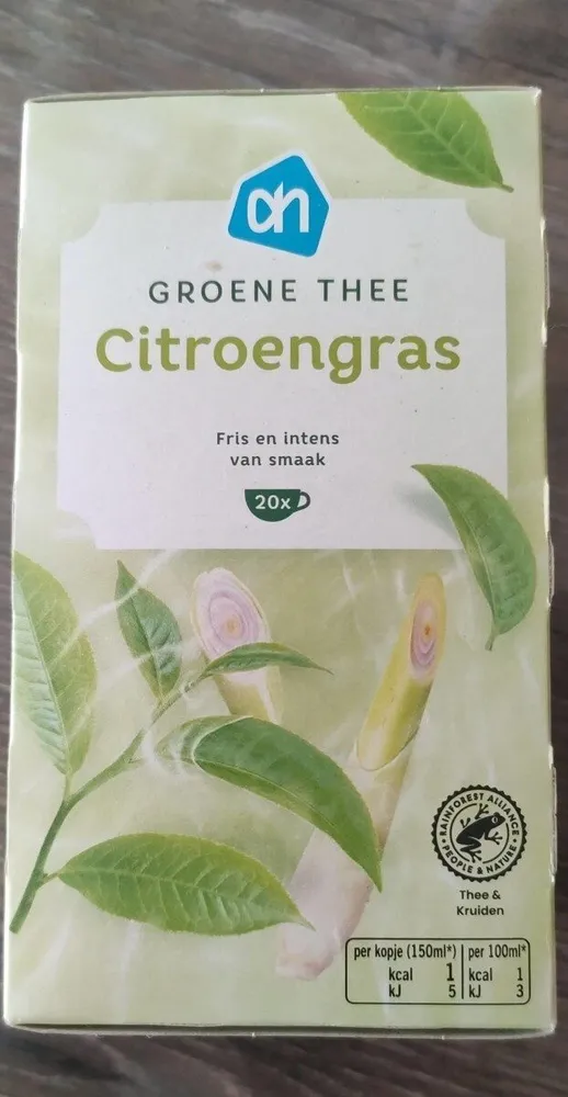 Groene thee Citroengras